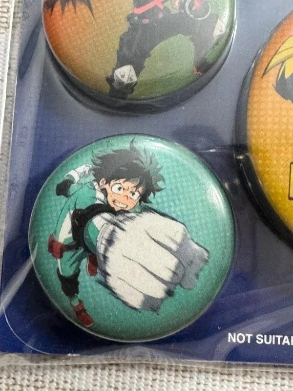 Badges Chapas My Hero Academia sealed new – photo 4